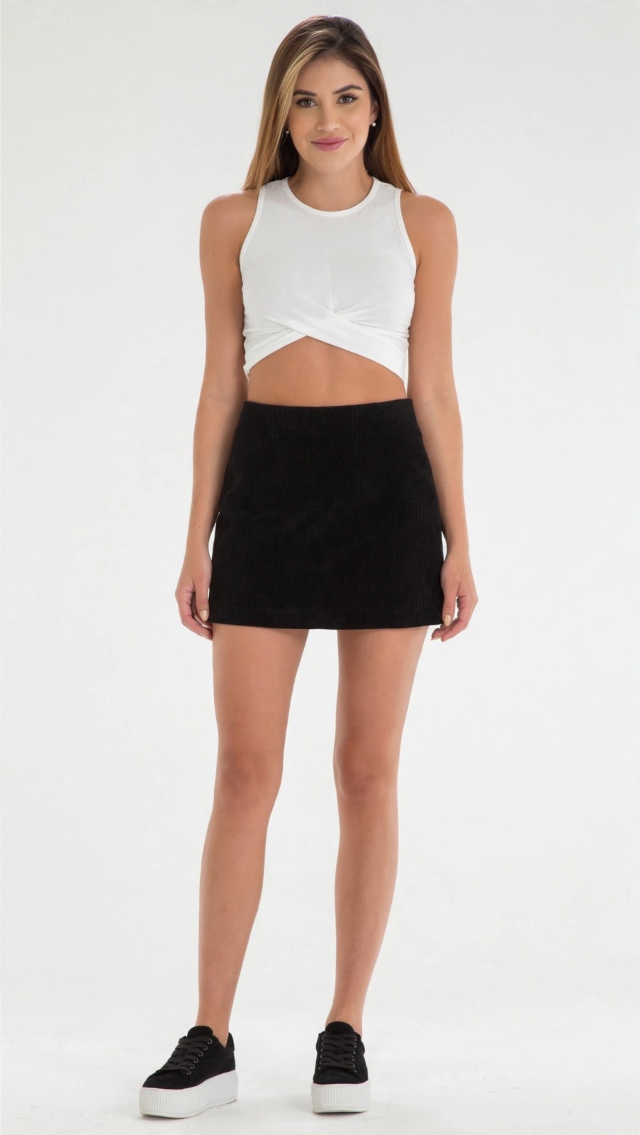 cmfb01b blusa moño blanca S