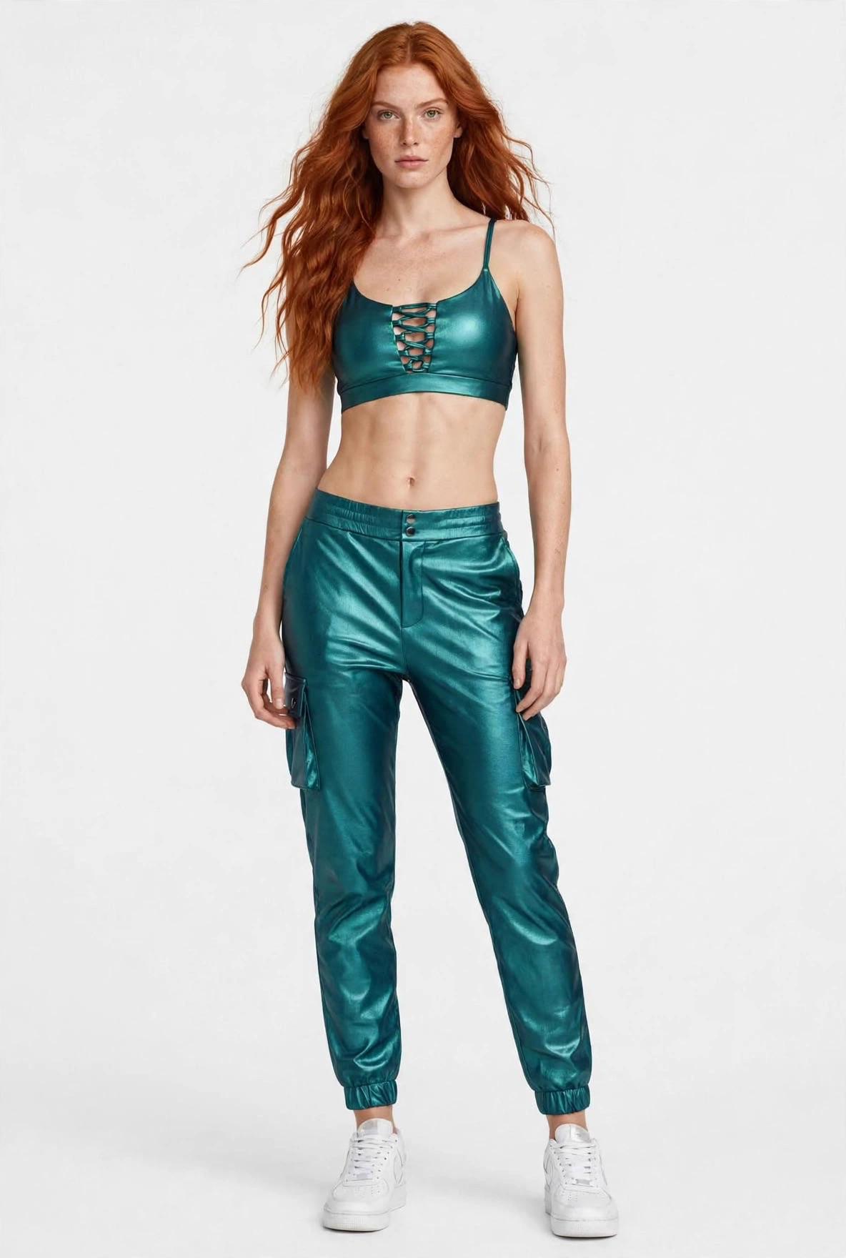 jogger verde jade