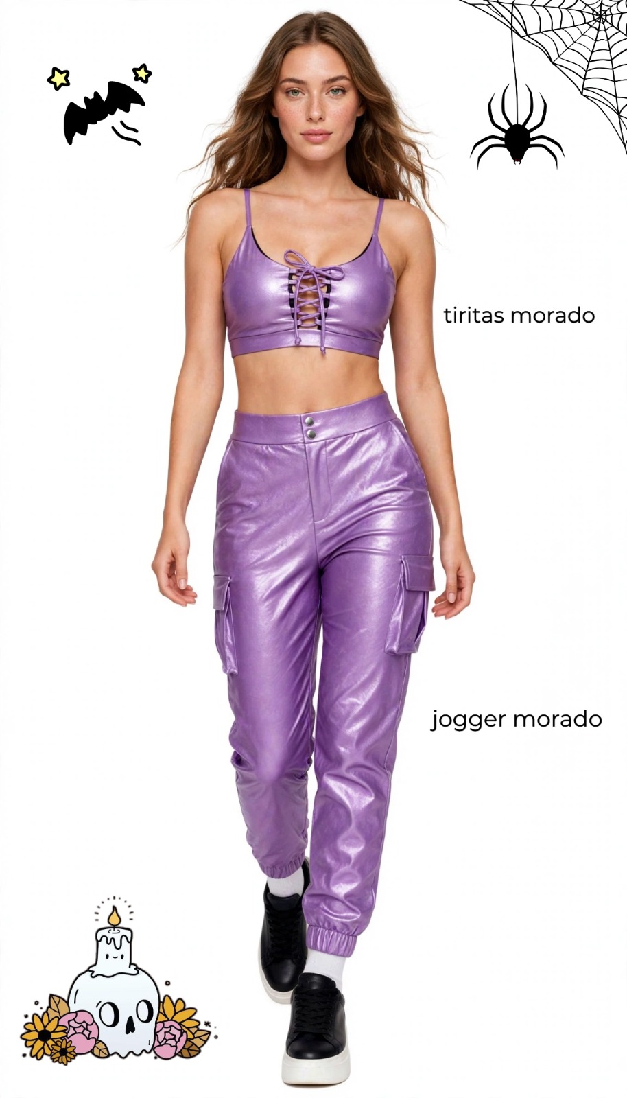 tiritas morado