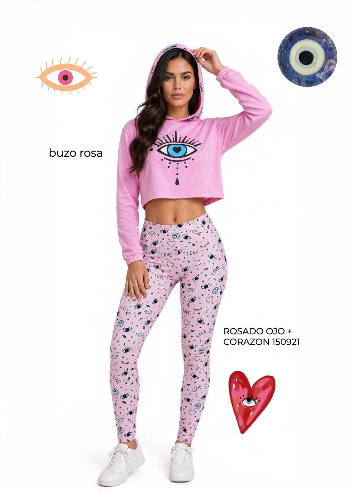 ROSADO OJO + CORAZON 150921